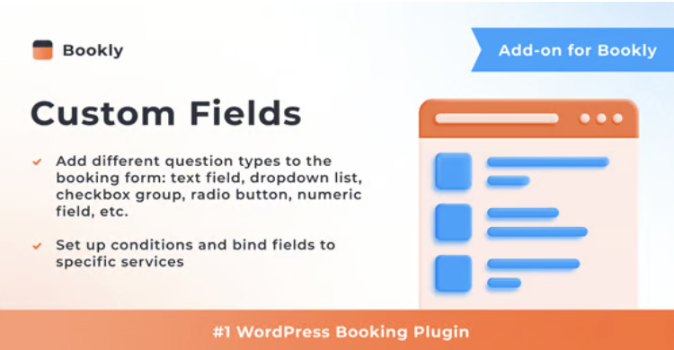 Bookly Custom Fields (Add-on)