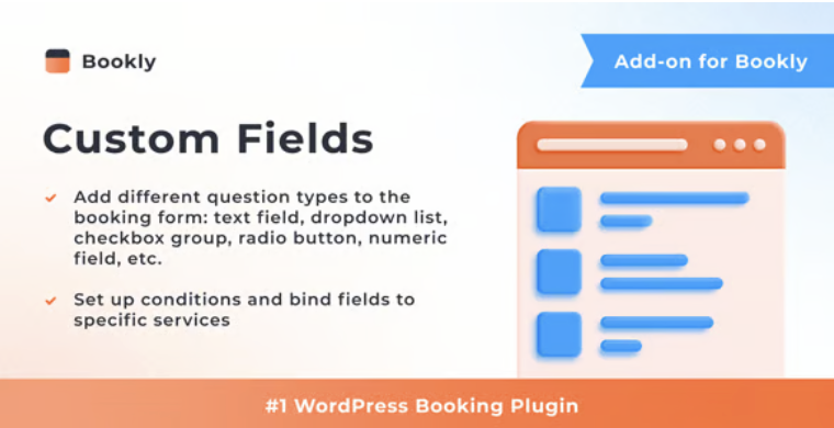 Bookly Custom Fields (Add-on)