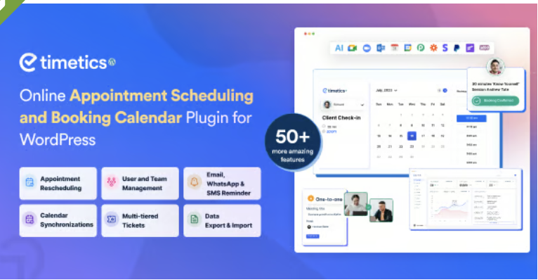 Appointment Booking WordPress Plugin - WP Timetics 2 Appointment Booking WordPress Plugin - WP Timetics