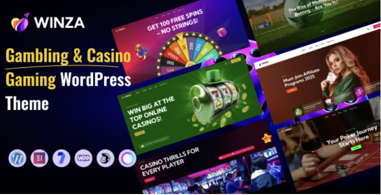 Winza – Online Betting, Casino & Affiliate WordPress Theme
