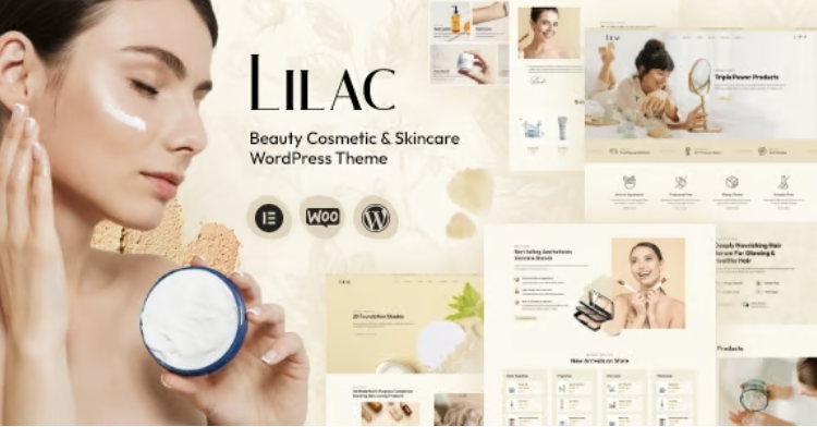 Lilac - Beauty Cosmetics Shop WordPress Theme