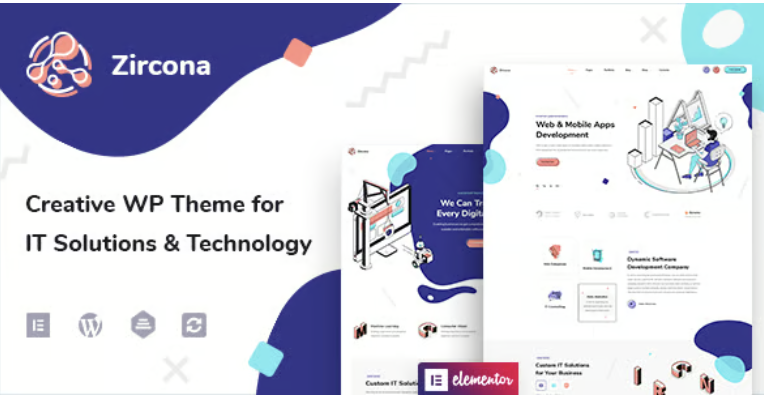 Zircona - IT Solutions & Technology WordPress Theme