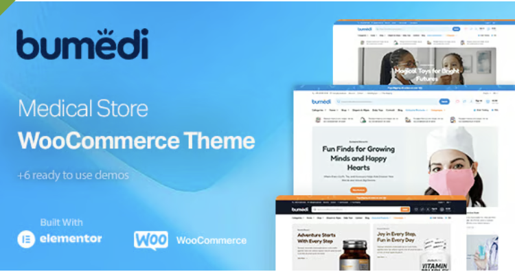 Bumedi - Medical Store WooCommerce Theme