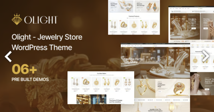 Olight - Jewelry Store WordPress Theme