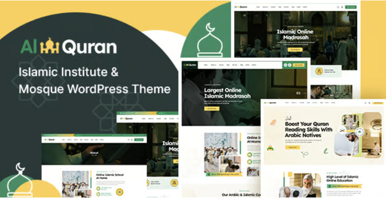 Alquran - Islamic Institute & Mosque WordPress Theme