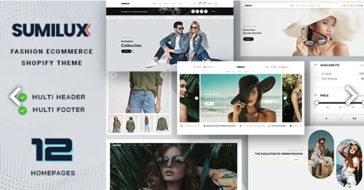 Sumilux - Fashion Multipurpose Shopify Theme
