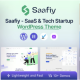 Saafiy – Saas & Tech Startup WordPress Theme