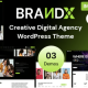 Brandx – Creative Digital Agency & Portfolio WordPress Theme for Elementor
