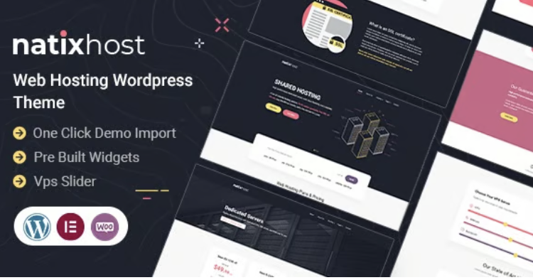Natix - Web Hosting WordPress & WHMCS Theme