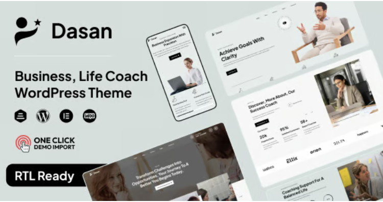 Dasan - Life Coach WordPress Theme