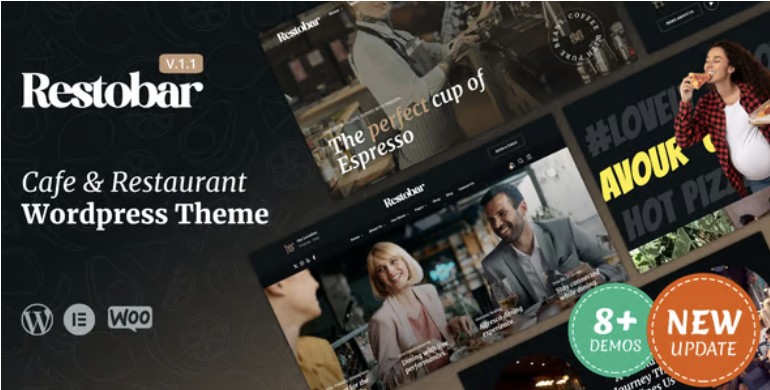 Restobar - Restaurant & Cafe WordPress Theme