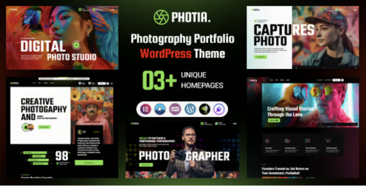 Photia - Photography Portfolio WordPress Theme