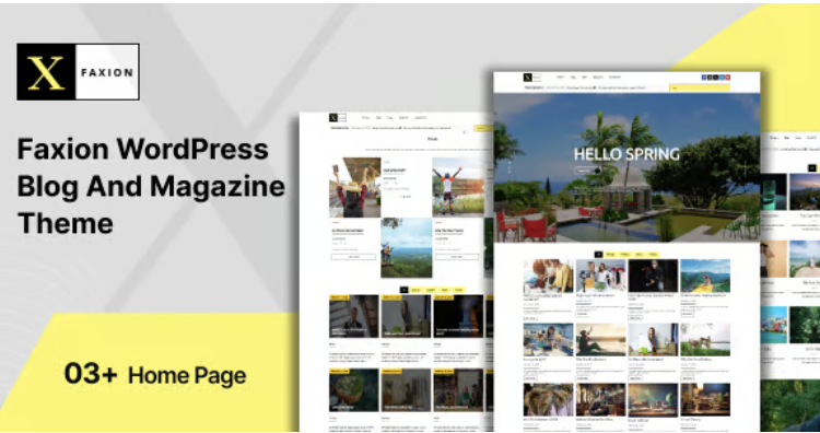 Faxion - Fashion Magazine Theme
