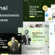 Iconsl – Investment Consulting WordPress Theme