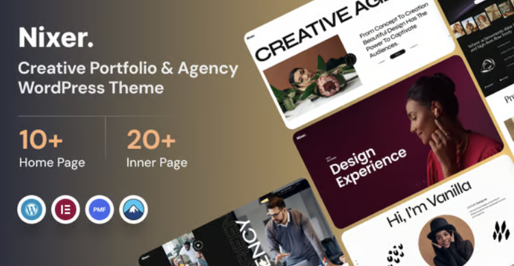 Nixer - Creative Agency WordPress Theme