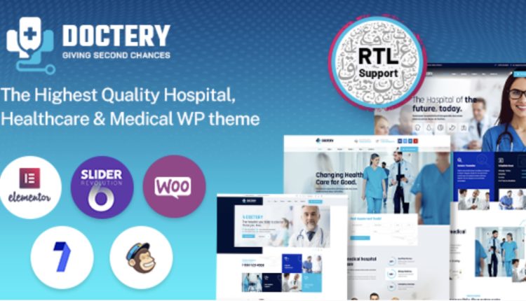 Doctery - Hospital and Healthcare WordPress Theme + RTL