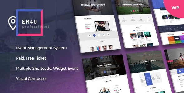 EMU – Event Tickets WordPress Theme