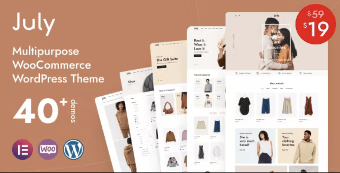 July – eCommerce WordPress Theme