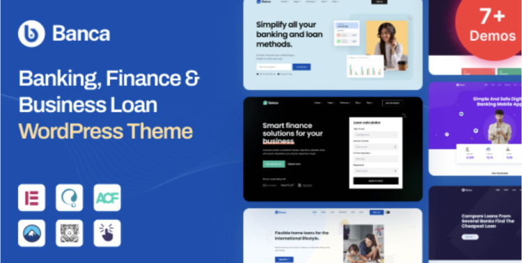 Banca – Banking Finance Business Loan WordPress Theme