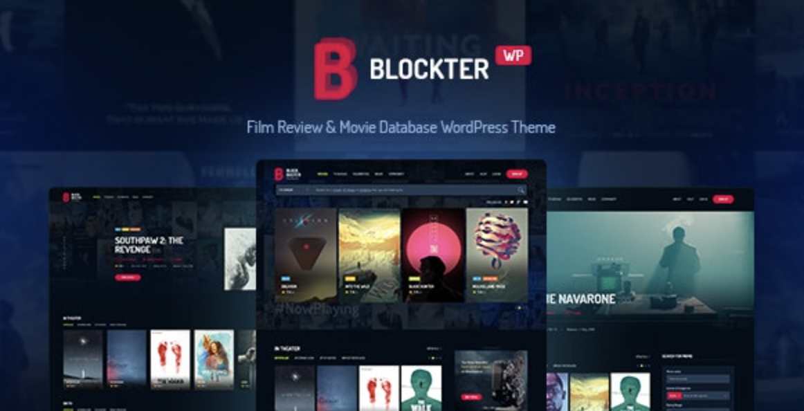 Blockter – Movie database WordPress Theme 2 Blockter – Movie database WordPress Theme