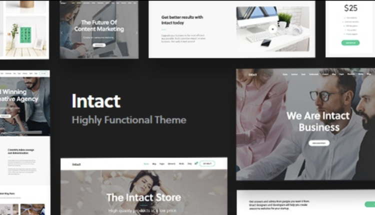 Intact – Multi-Purpose WordPress Theme