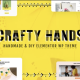 Crafty Hands – Arts Workshop WordPress Theme