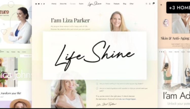 LifeShine – Coaching Online Education WordPress Theme