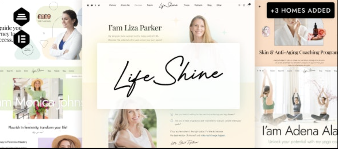 LifeShine – Coaching Online Education WordPress Theme 2 LifeShine – Coaching Online Education WordPress Theme