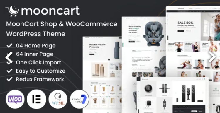 MoonCart | WordPress WooCommerce Theme