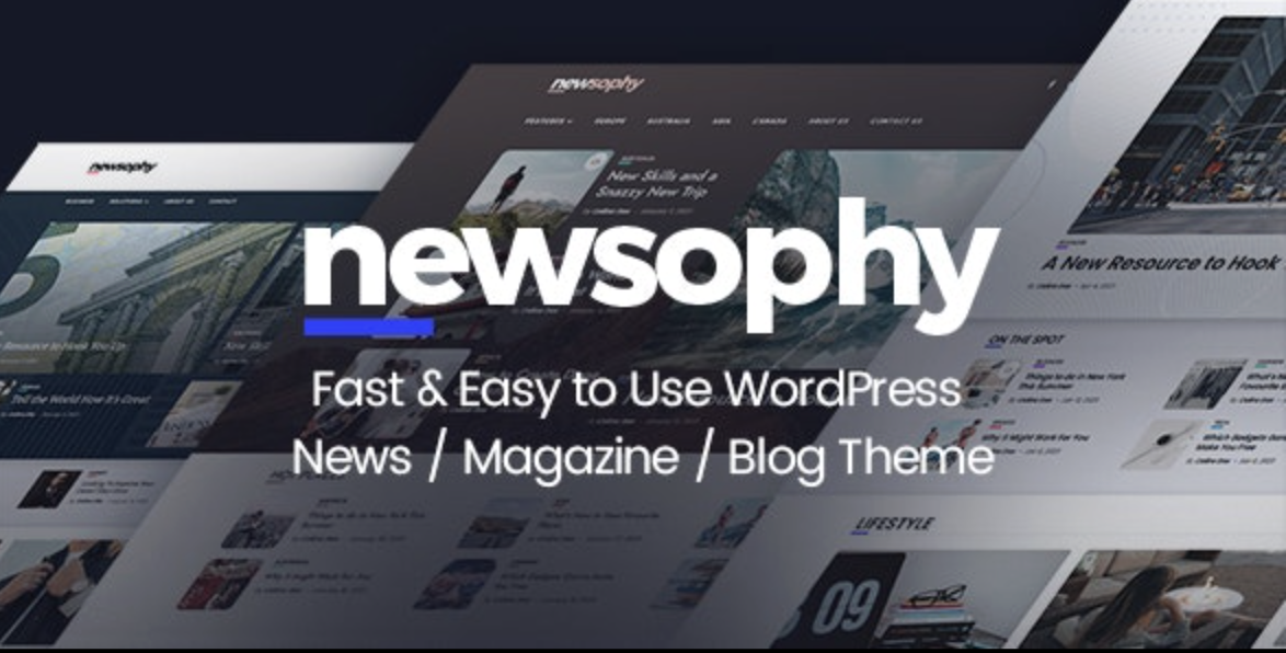Newsophy – Fast and Easy to Use WordPress News and Blog Theme 2 Newsophy – Fast and Easy to Use WordPress News and Blog Theme