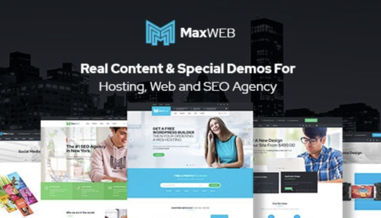 MaxWeb – Hosting SEO Agency WordPress Theme