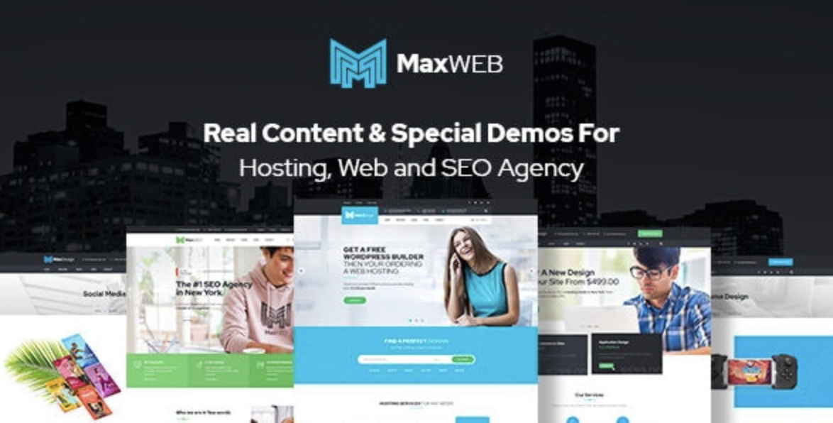 MaxWeb – Hosting SEO Agency WordPress Theme