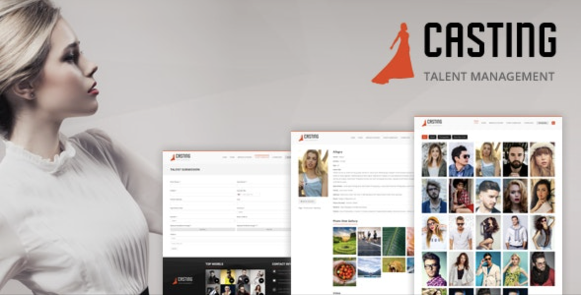 Casting – Responsive Model Agency WordPress Theme