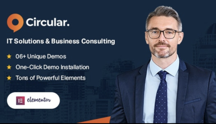 Circular – IT Solutions Business Consulting Elementor WordPress Theme