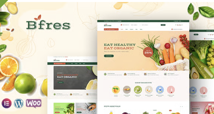 Bfres – Organic Food WooCommerce Theme