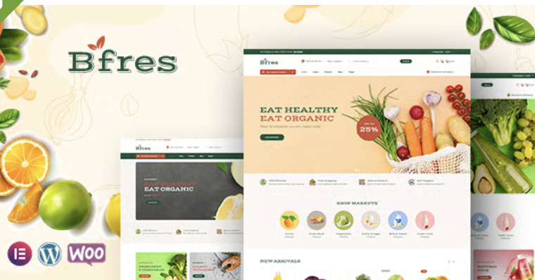 Bfres – Organic Food WooCommerce Theme
