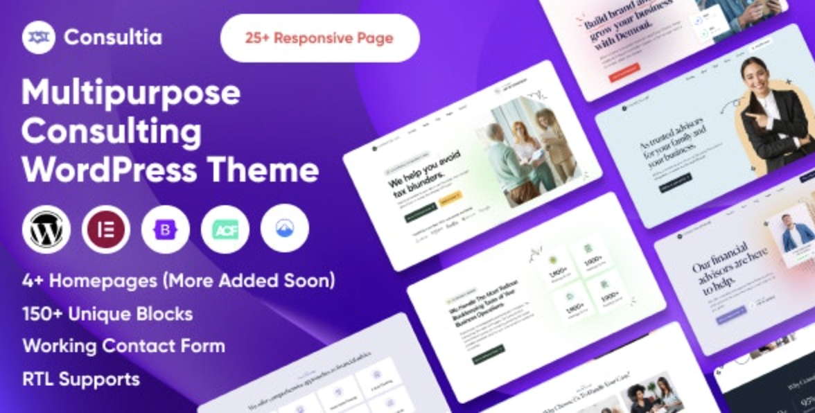 Consultia – Multipurpose Consulting WordPress Theme 2 Consultia – Multipurpose Consulting WordPress Theme