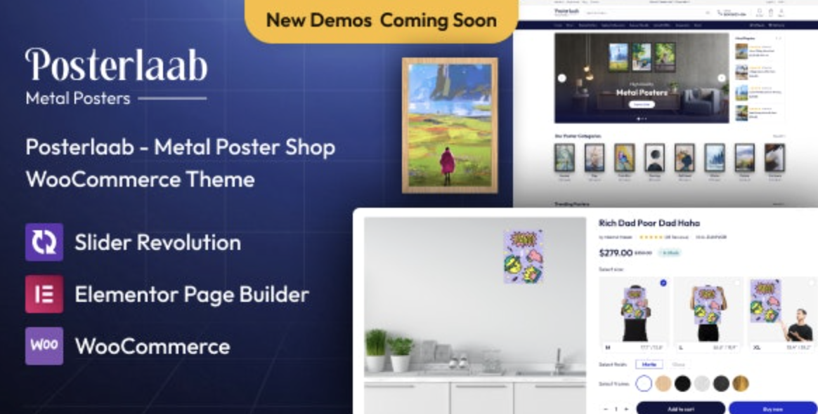 Posterlaab – Poster Selling WooCommerce Theme