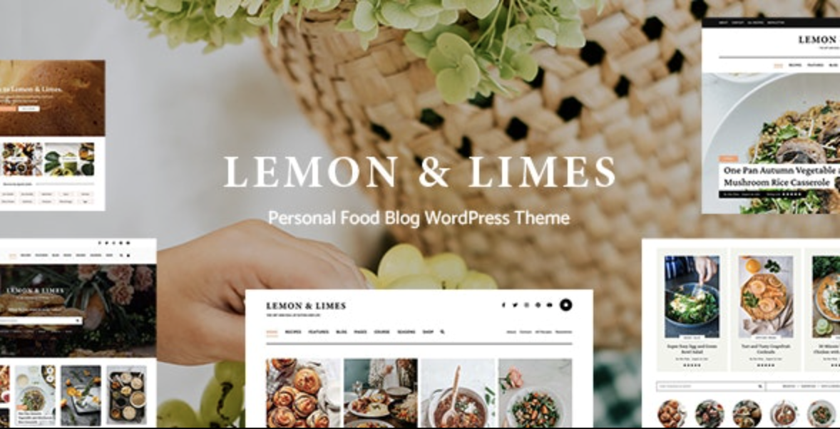 Lemon Limes – Personal Food Blog WordPress Theme 2 Lemon Limes – Personal Food Blog WordPress Theme