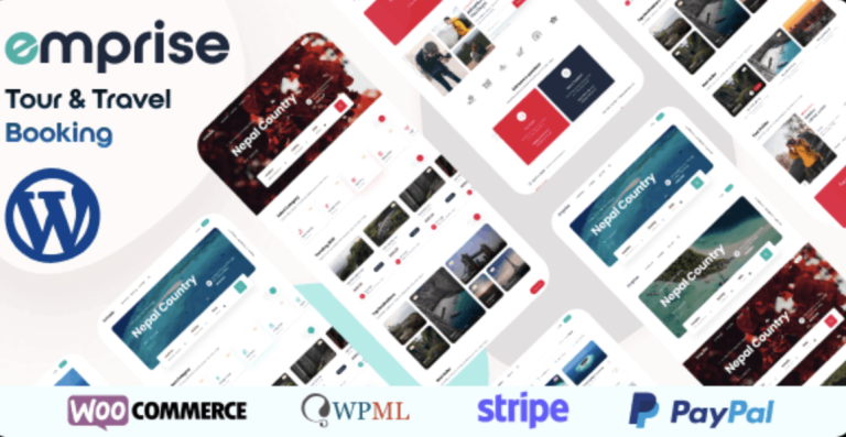 Emprise | Tour and Travel Booking WordPress Theme