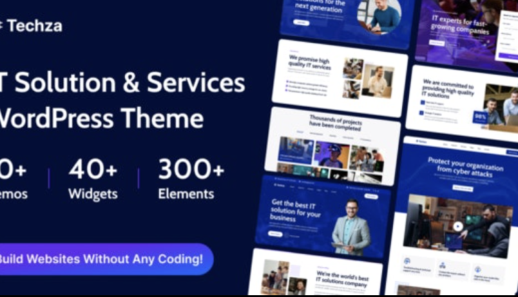 Techza – IT Solutions Technology WordPress Theme