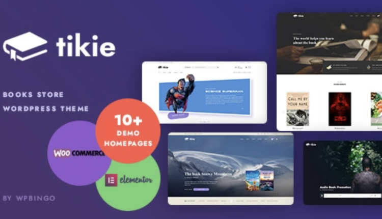 Tikie – Book Store WooCommerce WordPress Theme