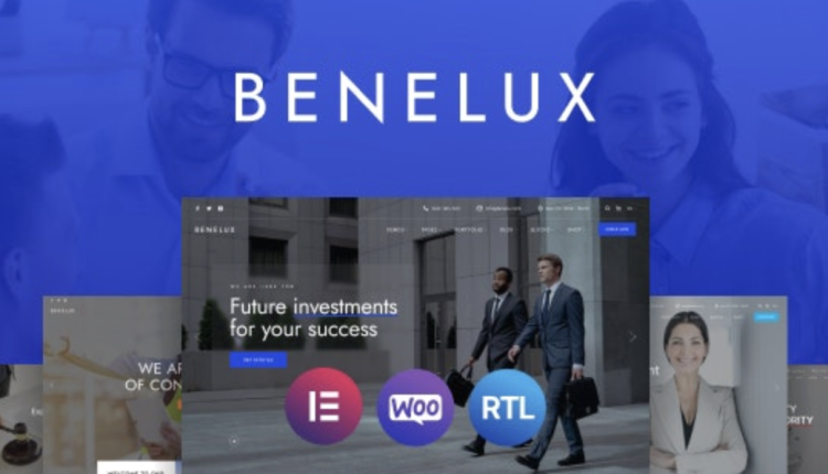 Benelux – Business Finance Consulting WordPress Theme