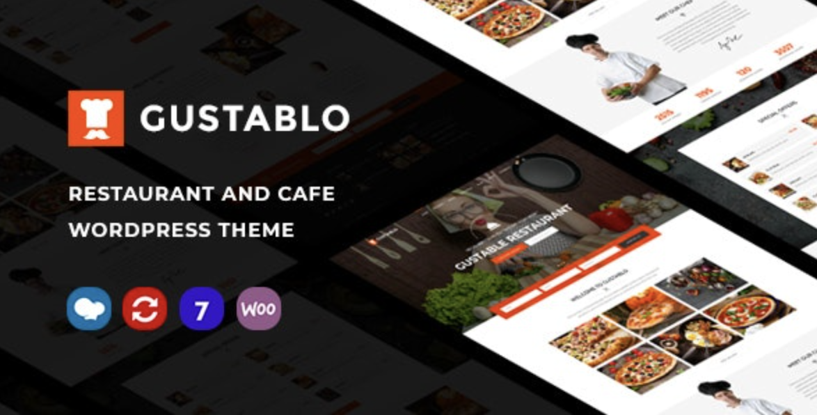 Gustablo | Restaurant Cafe Responsive WordPress Theme