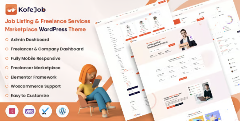 Kofejob – Freelance Marketplace WordPress Theme 2 Kofejob – Freelance Marketplace WordPress Theme