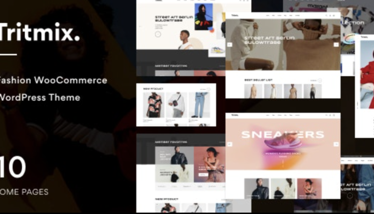Tritmix – Fashion Elementor WooCommerce Theme