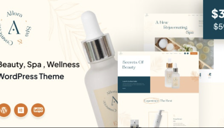Allora – Beauty Spa Cosmetic WordPress Theme