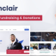 Sinclair – Political Fundraising & Donations WordPress Theme