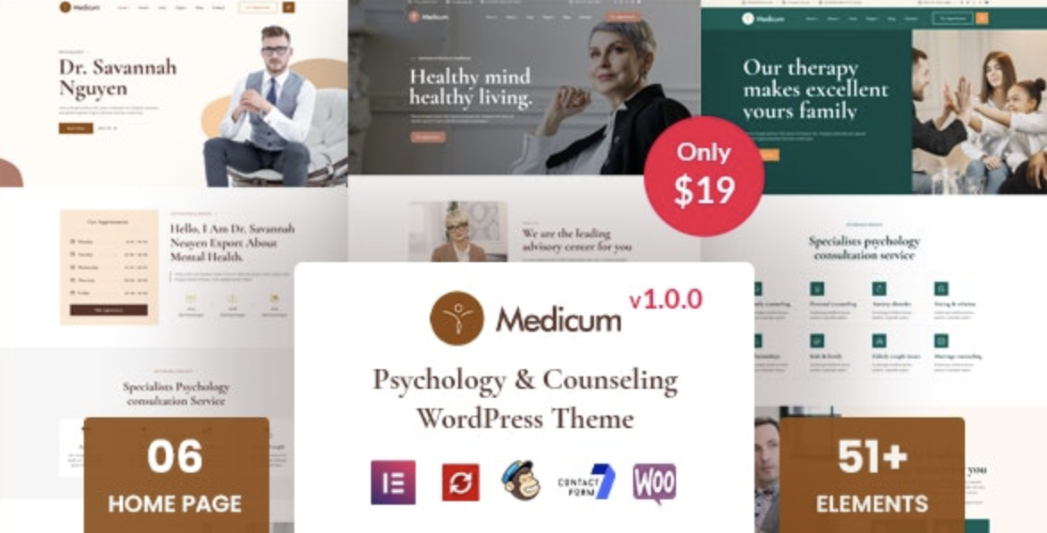 Medicum – Psychology & Counseling WordPress Theme 2 Medicum – Psychology & Counseling WordPress Theme