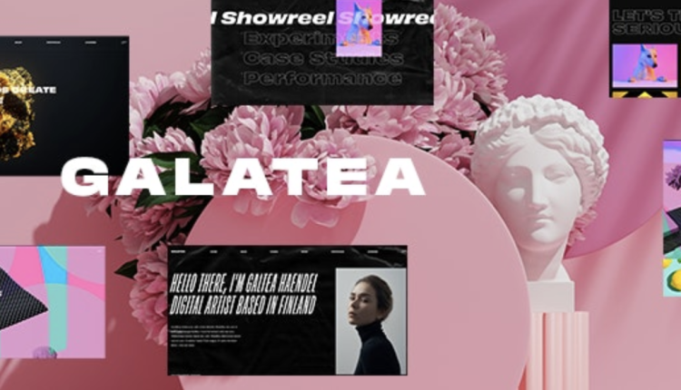 Galatea – Creative Portfolio WordPress Theme